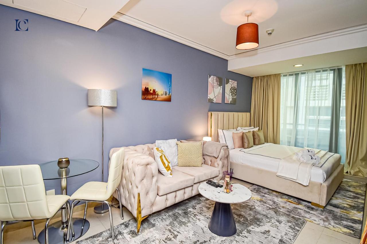 Luxury Escapes - Modern Studio Apt - Metro, Beach & Mall Mins Away Dubai Exterior photo