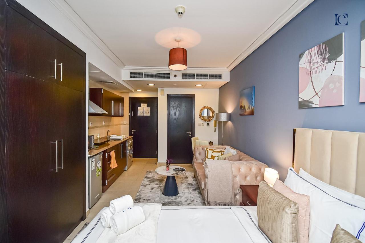 Luxury Escapes - Modern Studio Apt - Metro, Beach & Mall Mins Away Dubai Exterior photo
