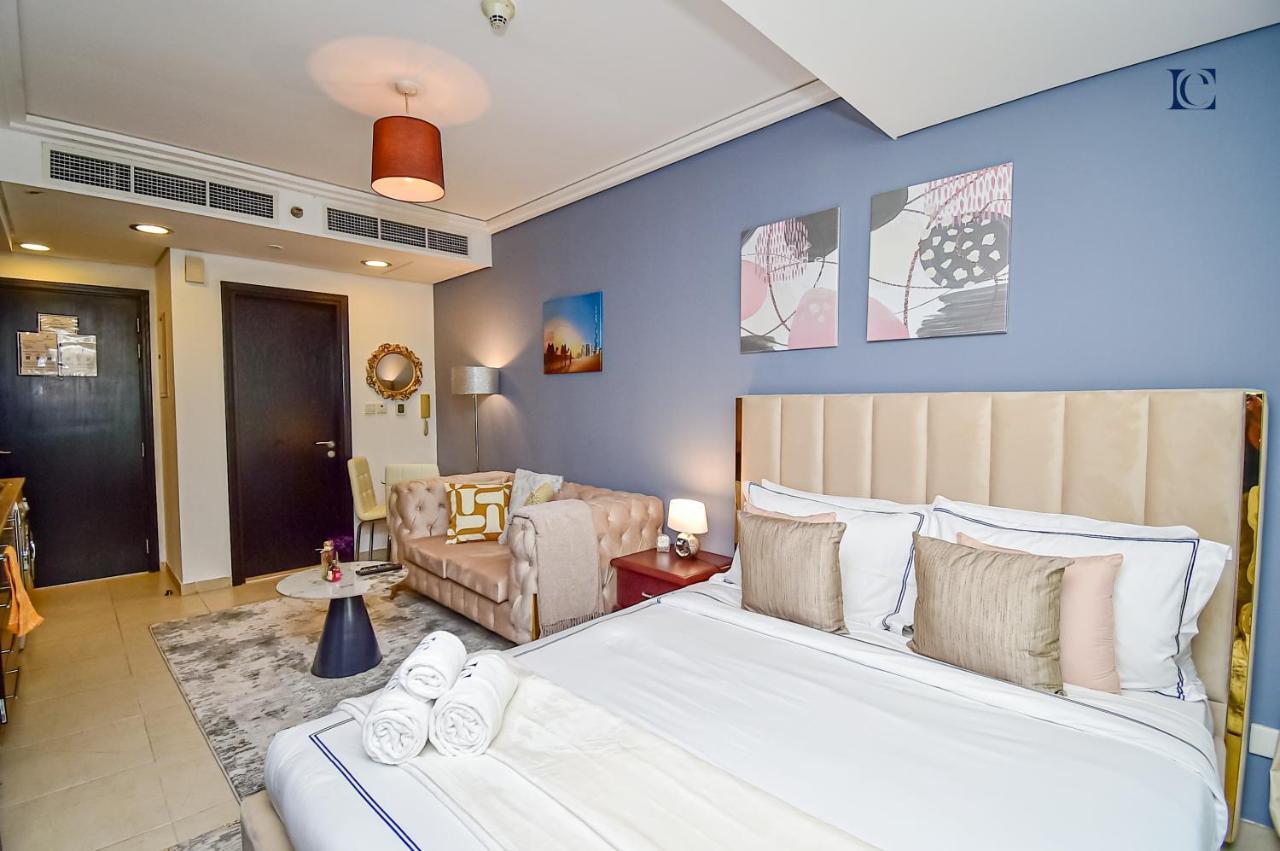 Luxury Escapes - Modern Studio Apt - Metro, Beach & Mall Mins Away Dubai Exterior photo